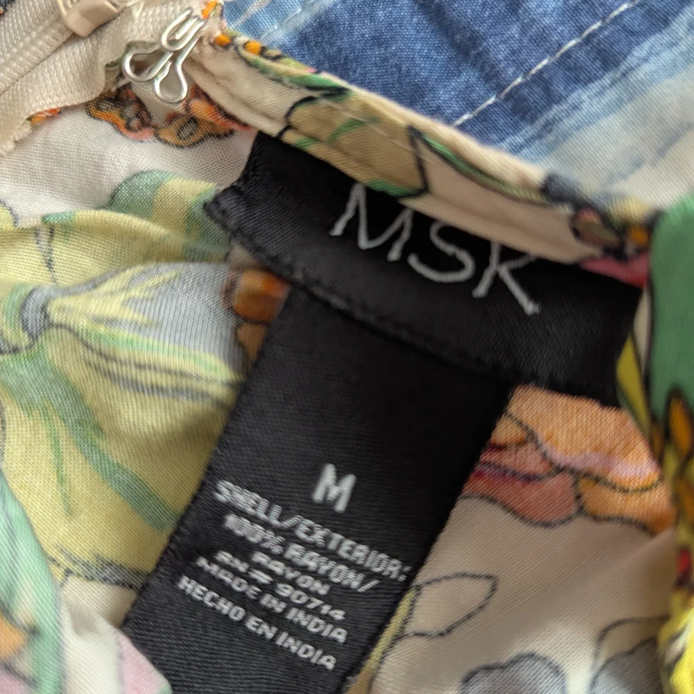 MSK Red and Yellow Asymmetrical High-Low Jumpsuit - Picture 7 of 7